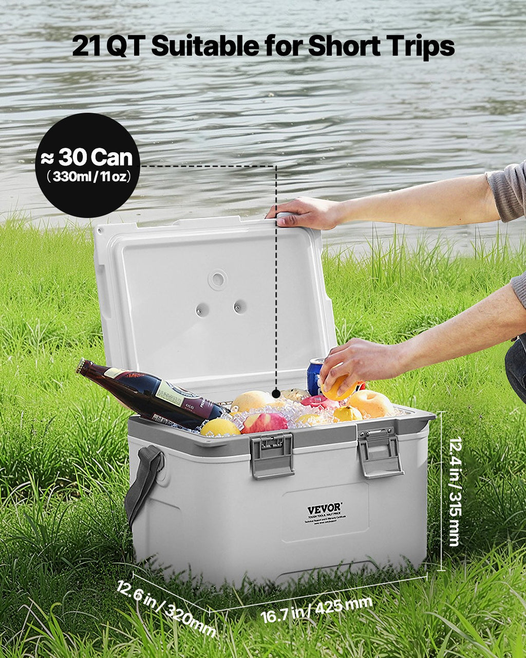 Sideline ChillBox™ 21 — Compact Tournament Cooler