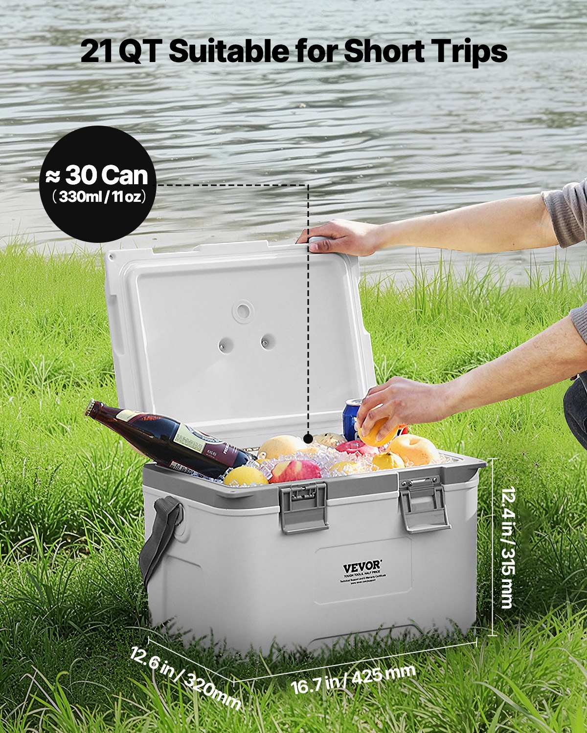 Sideline ChillBox™ 21 — Compact Tournament Cooler