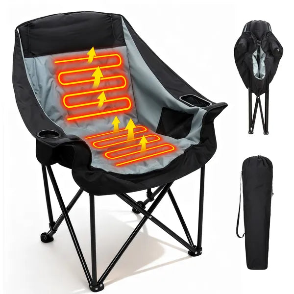The Sideline Heater™ Folding Chair