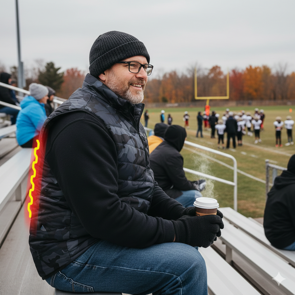 Sideline StealthHeat™ Camouflage Heated Vest
