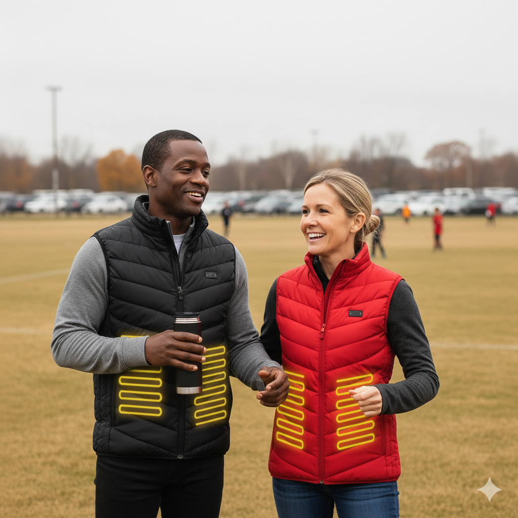 Sideline Furnace™ Multi-Zone Heated Vest