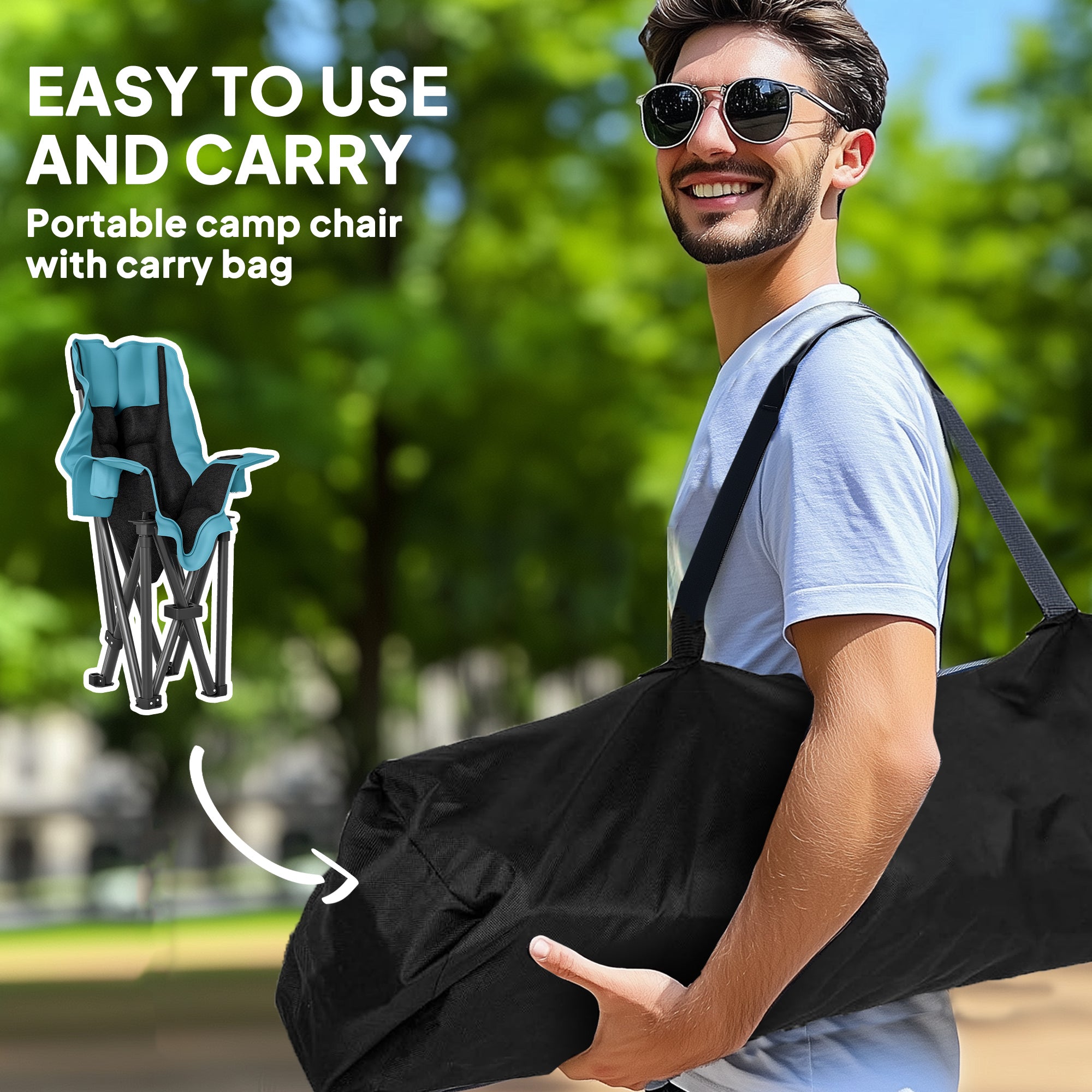 Sideline ComfortMax™ Deluxe Padded Camp Chair