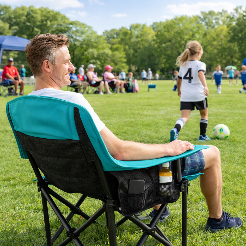Sideline ComfortMax™ Deluxe Padded Camp Chair