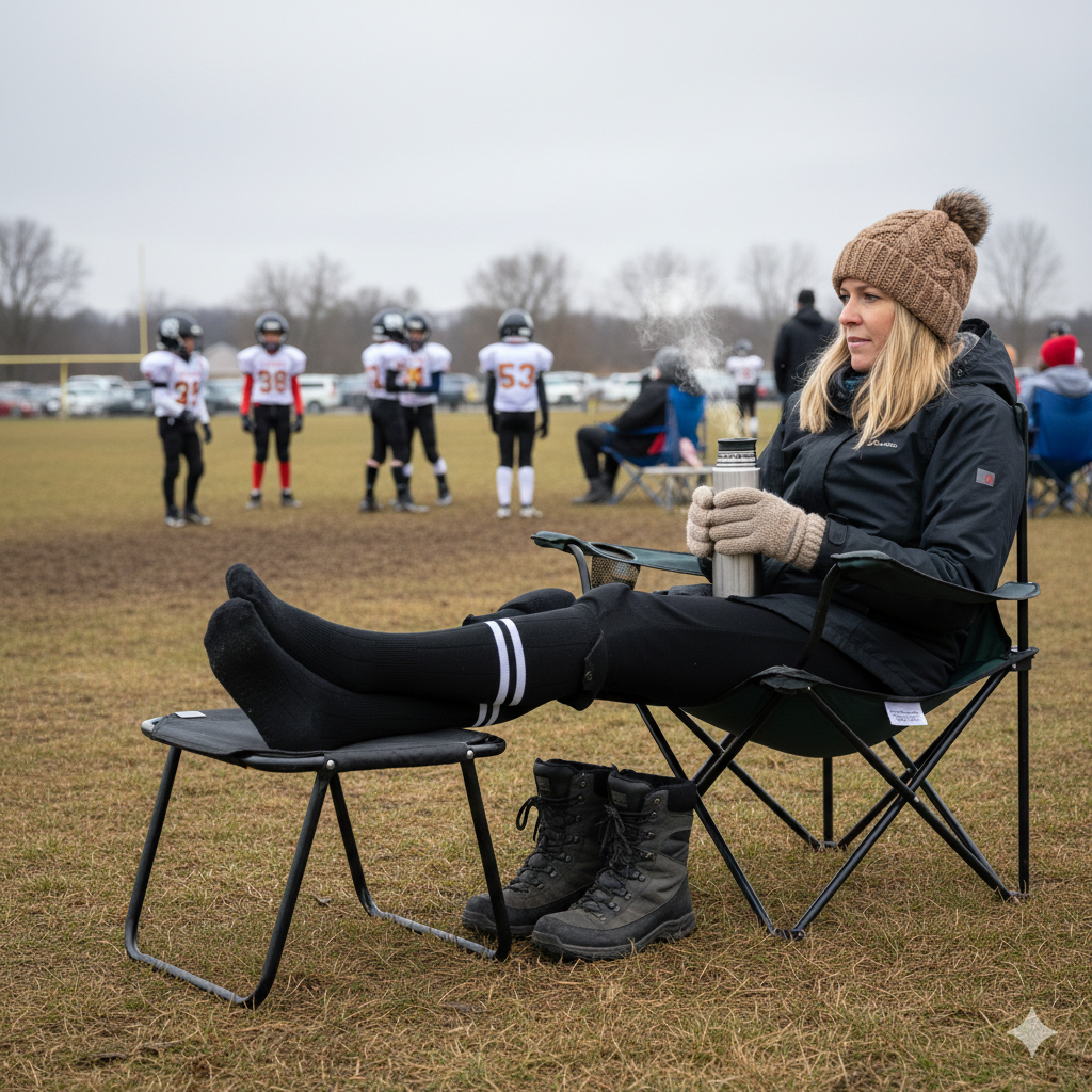 Sideline Survival™ HeatLock Pro Heated Socks